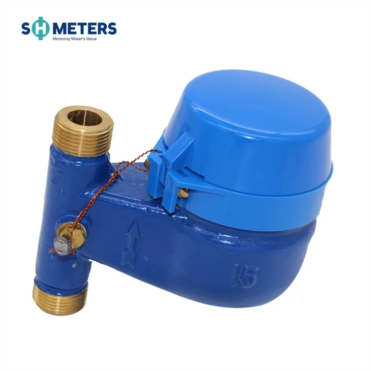 1/2 To 1 Multi Jet Vertical Brass Water Meter 1/2 To 1 Multi Jet Vertical Brass Water Meter