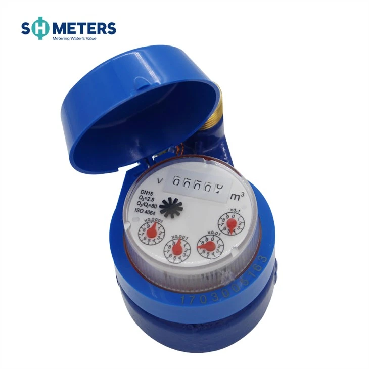 1/2 To 1 Multi Jet Vertical Brass Water Meter 1/2 To 1 Multi Jet Vertical Brass Water Meter