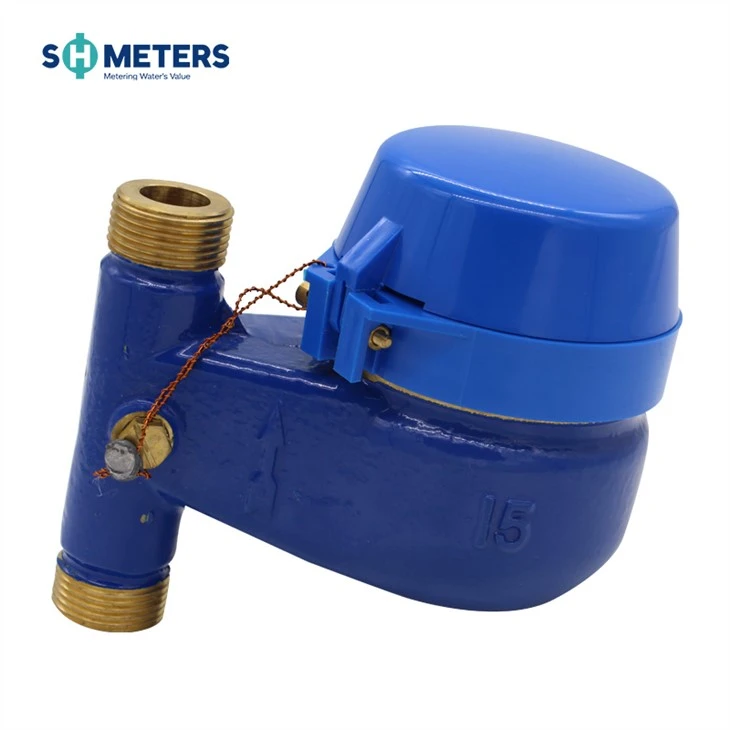 1/2 To 1 Multi Jet Vertical Brass Water Meter 1/2 To 1 Multi Jet Vertical Brass Water Meter