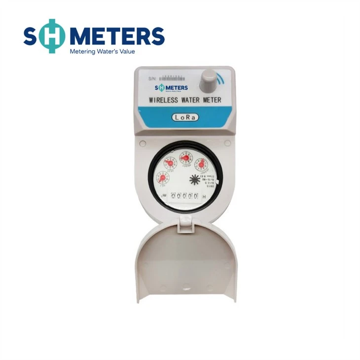 Brass Body Smart With Valve Lora Water Meter Valve Control Remote Reading