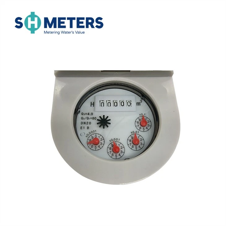 DN15 Rs485 Smart Valve Residential Lora Water Meter