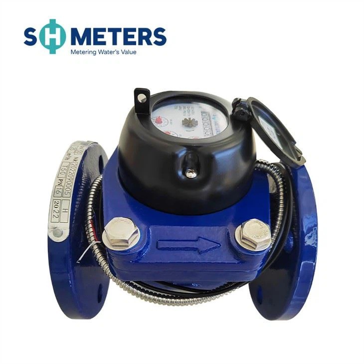 DN150 Industrial Woltman Type Water Flow Meter