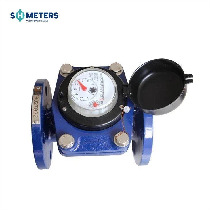 Horizontal Woltman Dry Type Cast Iron Water Meter