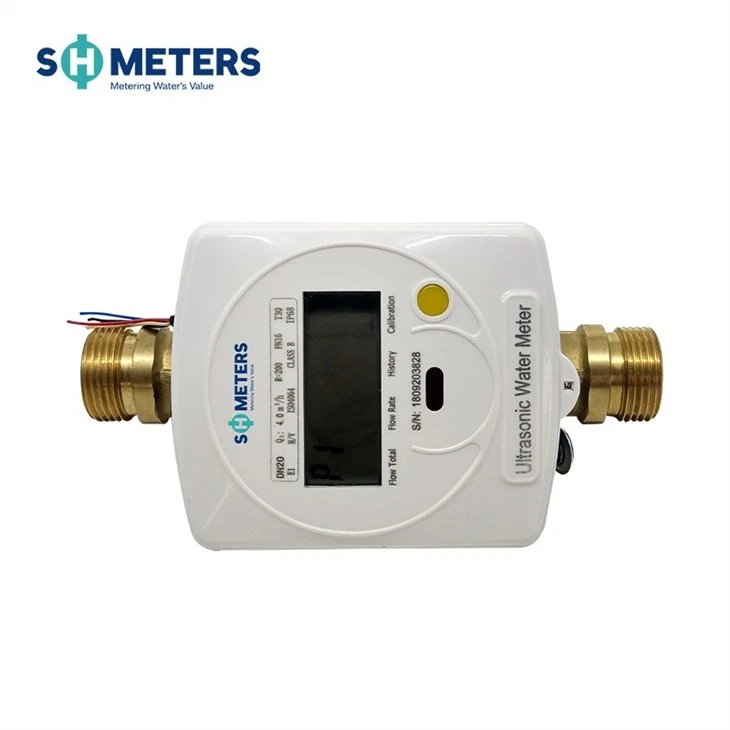 Rs485 Modbus Water Flow Meter Small Size Ultrasonic Water Meter