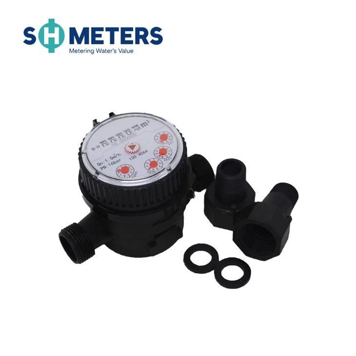 Single Jet Dry Type Pulse Transmission Domestic Water Meter