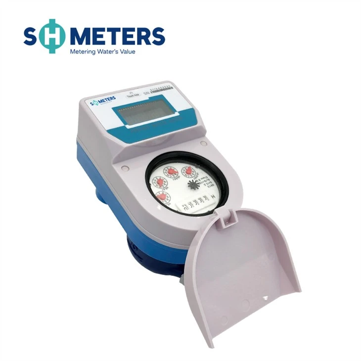 Smart Prepaid Valve Control Cold And Hot Water Meter