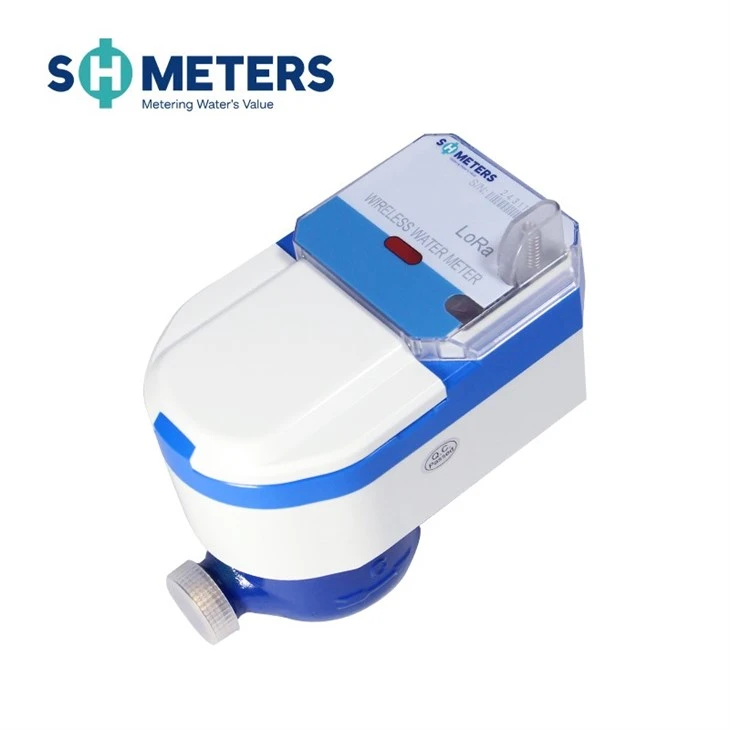 LoRa Smart Water Meter Brass Body DN15~ 25mm With Wireless Communications