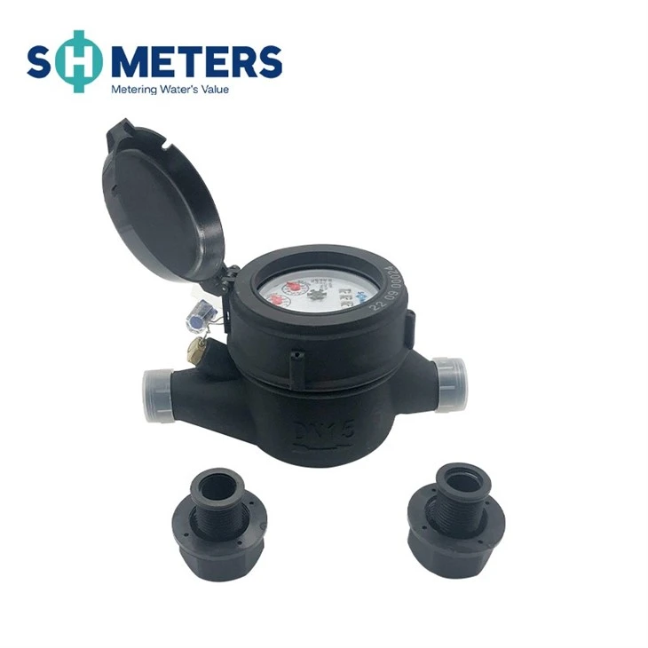Plastic Body Multi Jet Water MeterDN 15~50 For Residential