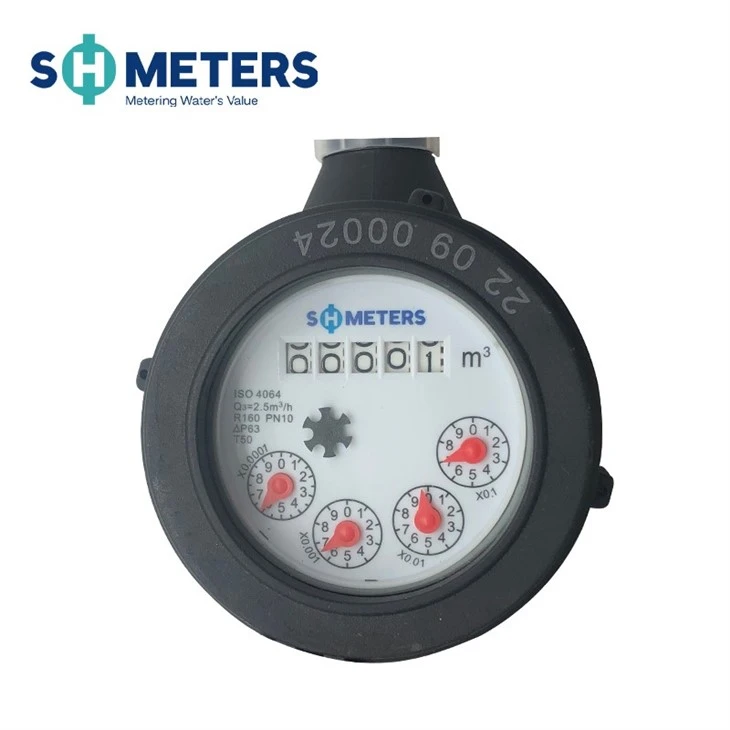 Plastic Body Multi Jet Water MeterDN 15~50 For Residential