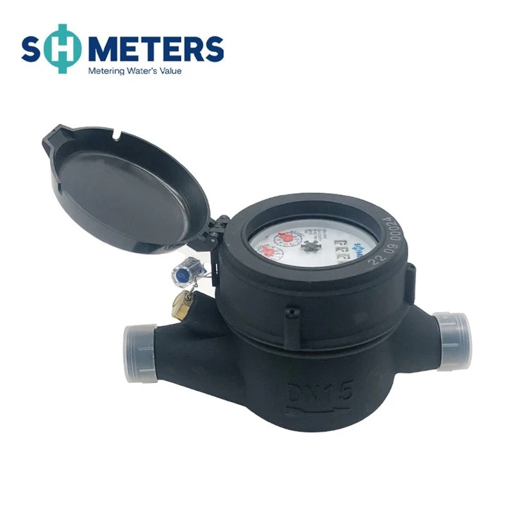 Plastic Body Multi Jet Water MeterDN 15~50 For Residential