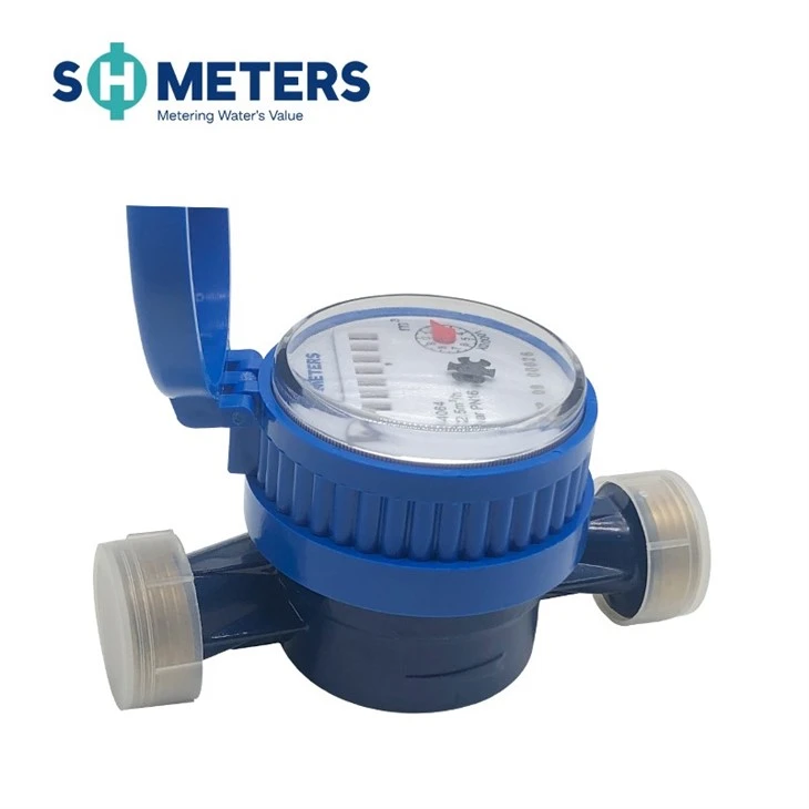 Single Jet Water Meter DN15~20mm For Residential